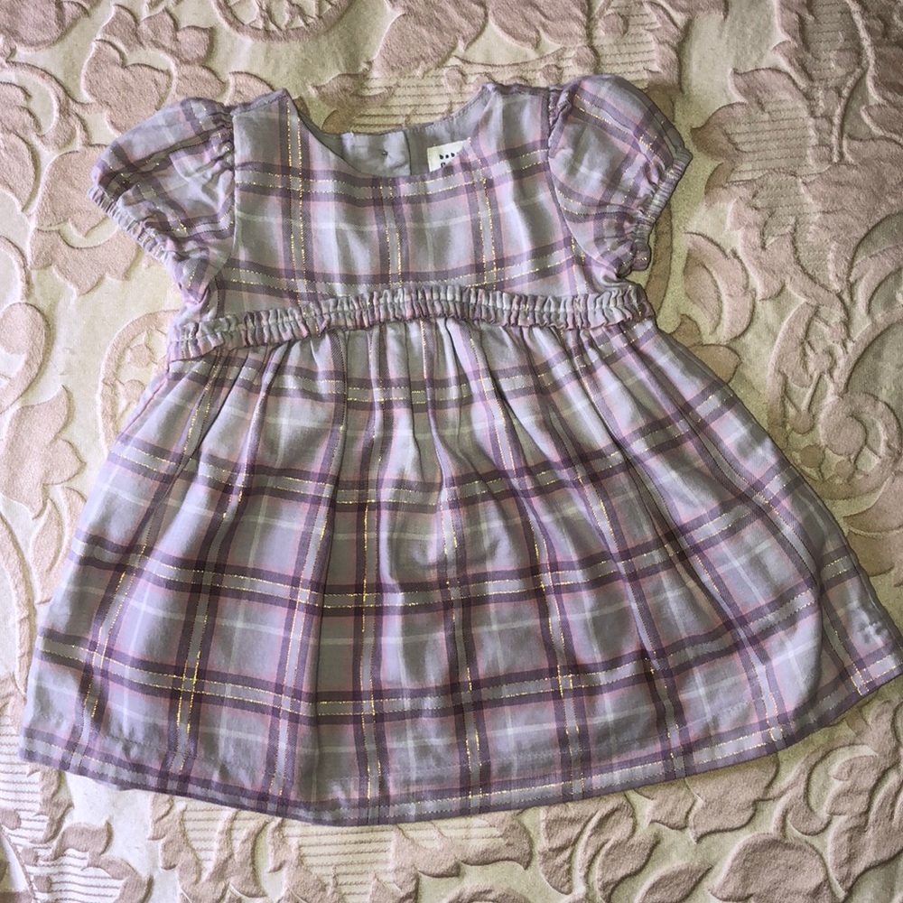 Lilac baby gap dress 3-6m